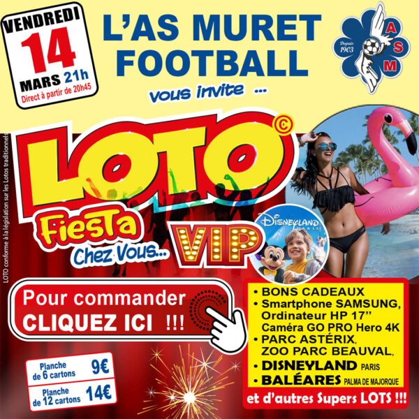 L'AS MURET FOOTBALL - VENDREDI 14 MARS