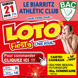 LE BIARRITZ ATHLÉTIC CLUB - SAMEDI 21 JUIN