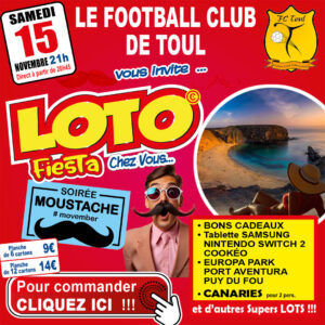 FC TOUL - SAMEDI 15 NOVEMBRE