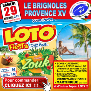 BRIGNOLES PROVENCE XV - SAMEDI 29 NOVEMBRE