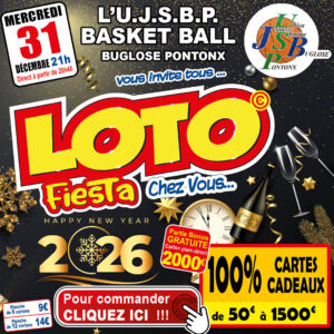 U.J.S.B.P BUGLOSE PONTONX - MERCREDI 31 DÉCEMBRE