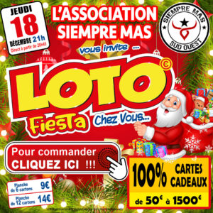 SIEMPRE MAS - JEUDI 18 DÉCEMBRE