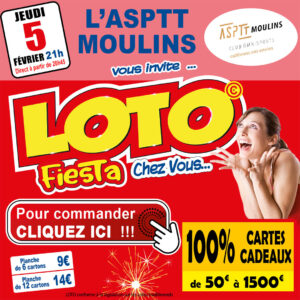 ASPTT MOULINS - JEUDI 05 FÉVRIER