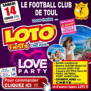 FC TOUL - SAMEDI 14 FÉVRIER