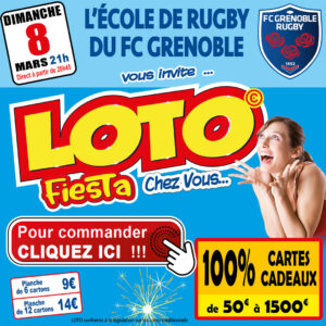 FC GRENOBLE RUGBY - DIMANCHE 08 MARS