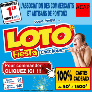 ACAP PONTONX - DIMANCHE 1er MARS