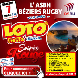ASBH BÉZIERS - SAMEDI 07 MARS