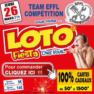 TEAM EFFL COMPÉTITION - JEUDI 26 MARS