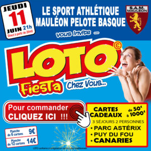 SPORT ATHLÉTIQUE MAULÉON PELOTE BASQUE - JEUDI 11 JUIN