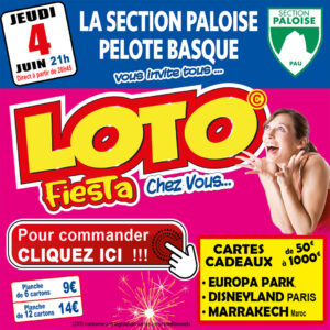 SECTION PALOISE PELOTE BASQUE - JEUDI 4 JUIN